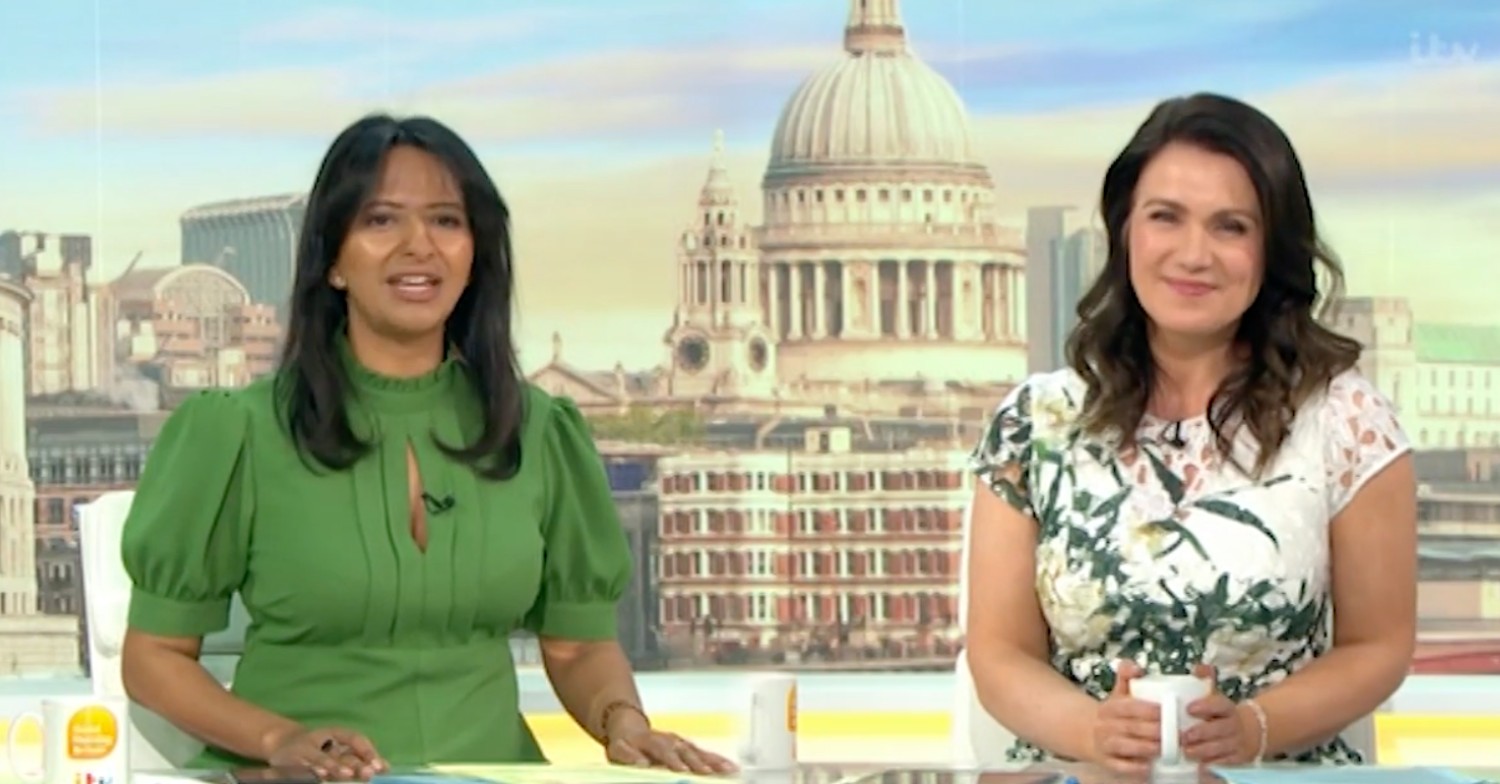 Susanna Reid on GMB