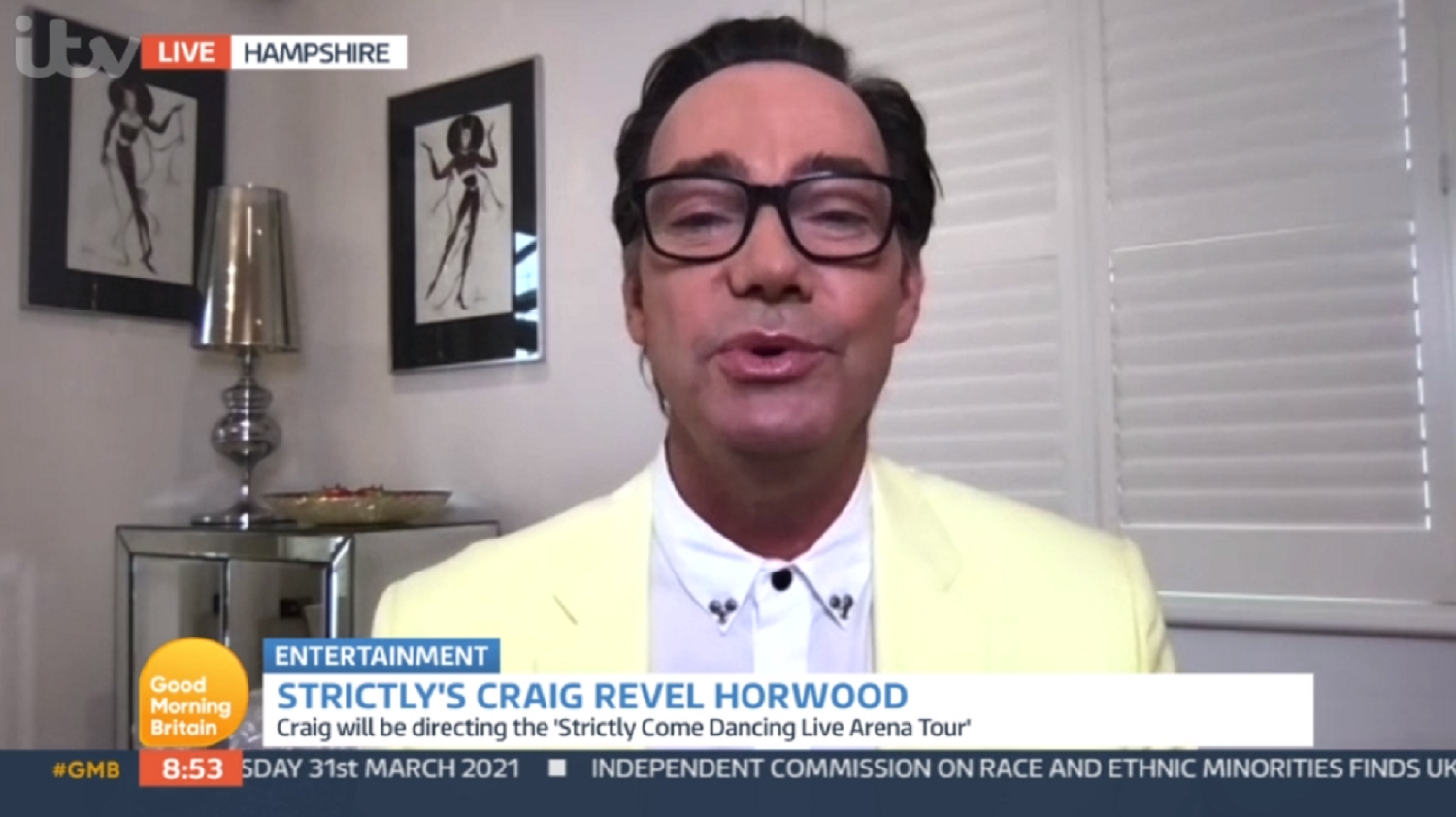 Craig Revel Horwood talking about Strictly 2021 on GMB