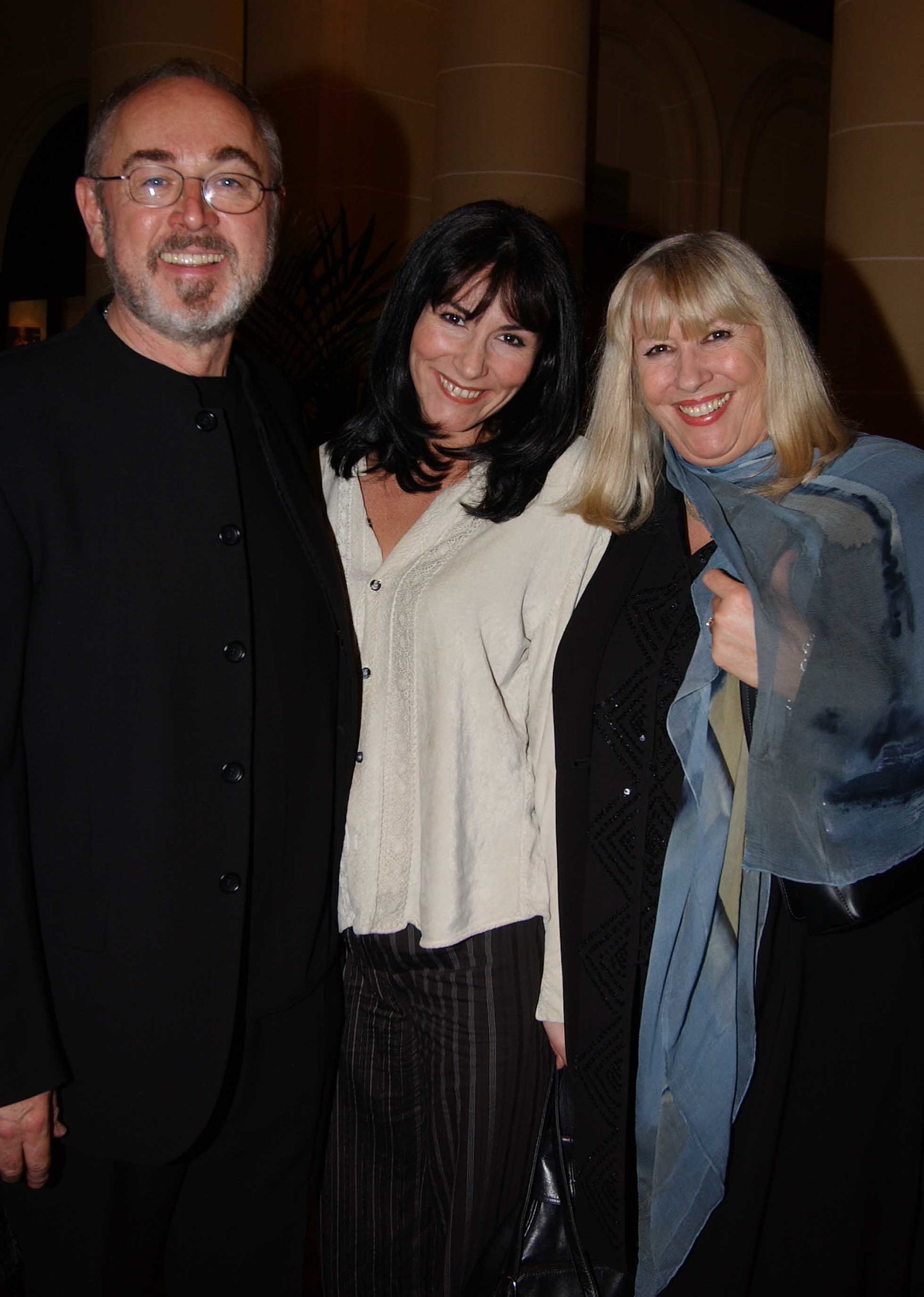 Peter Egan with his wife and daughter
