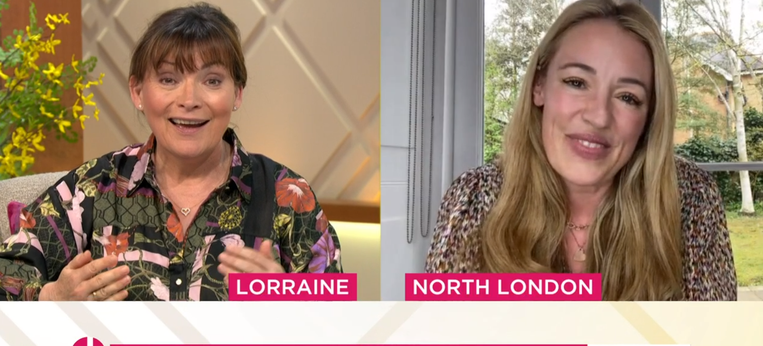 Cat Deeley on Lorraine