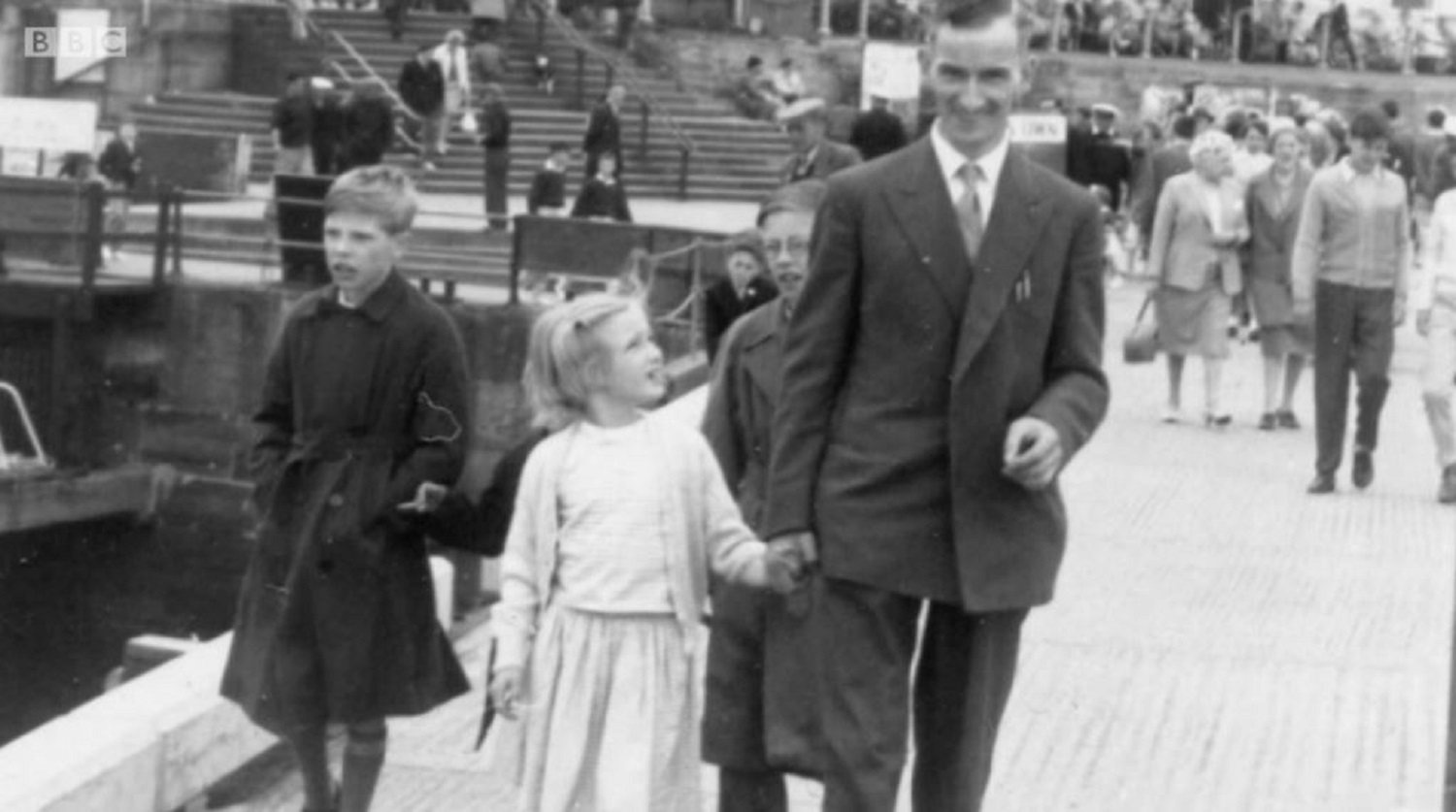 pam and her dad on the repair shop