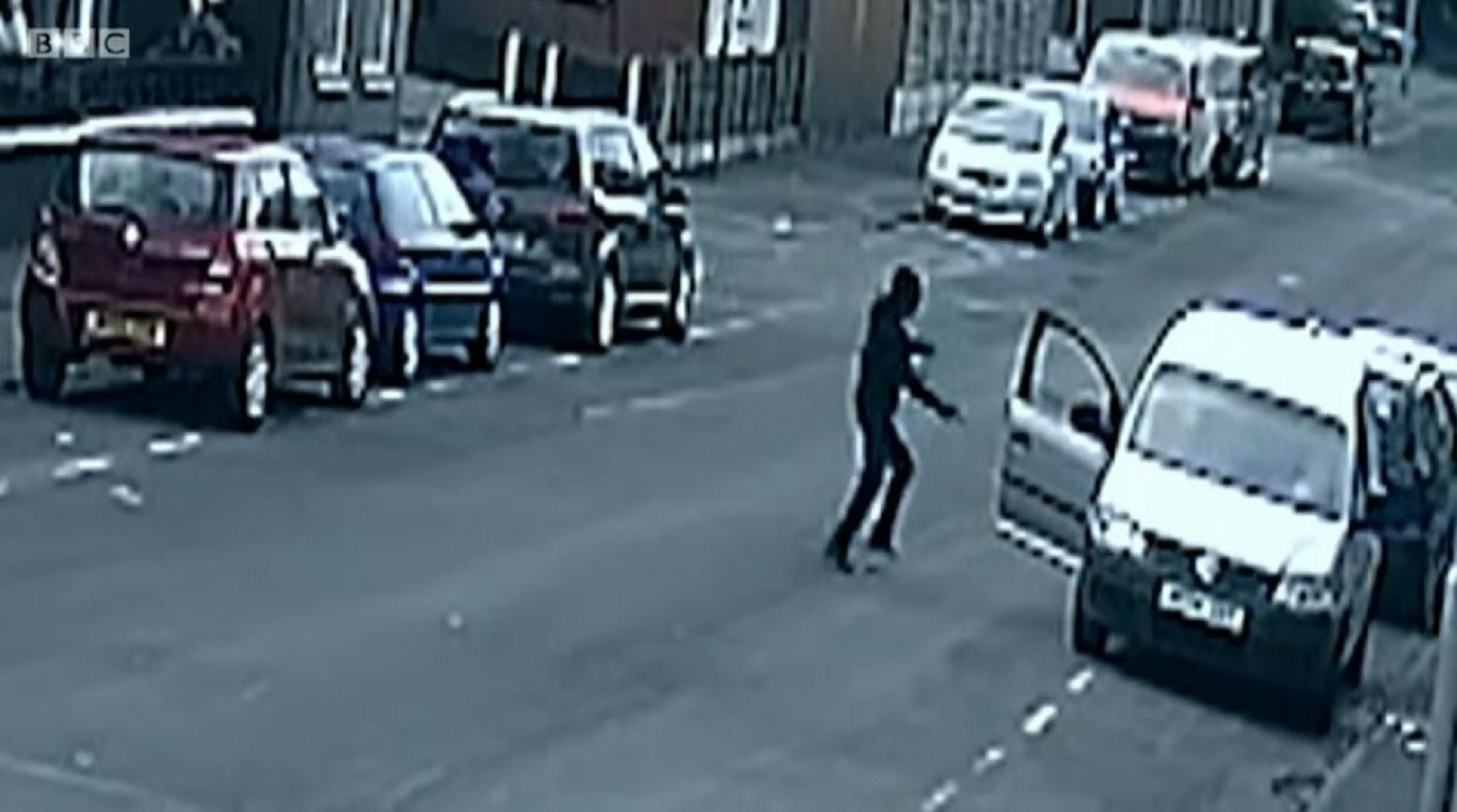 Cox shooting graham on the detectives on bbc two