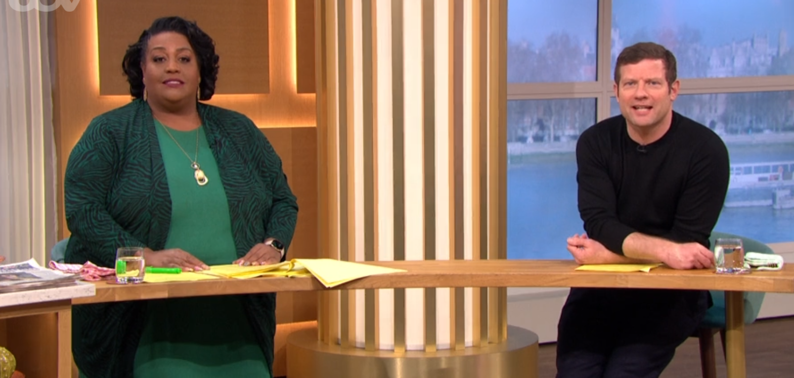 Alison Hammond and Dermot O'Leary on This morning