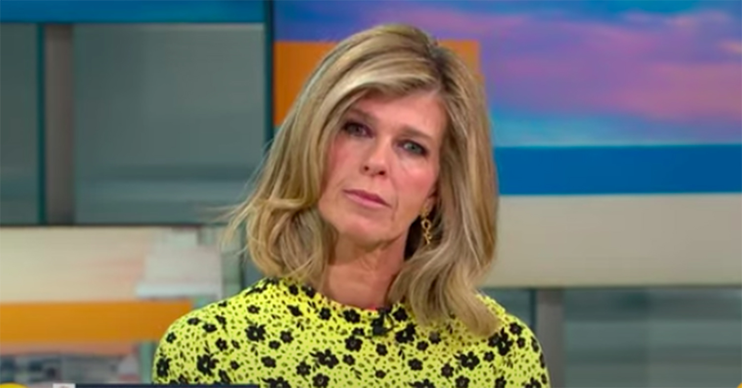 Kate Garraway speaking about Derek on GMB