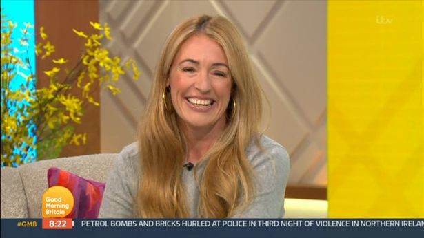 cat Deeley on lorraine