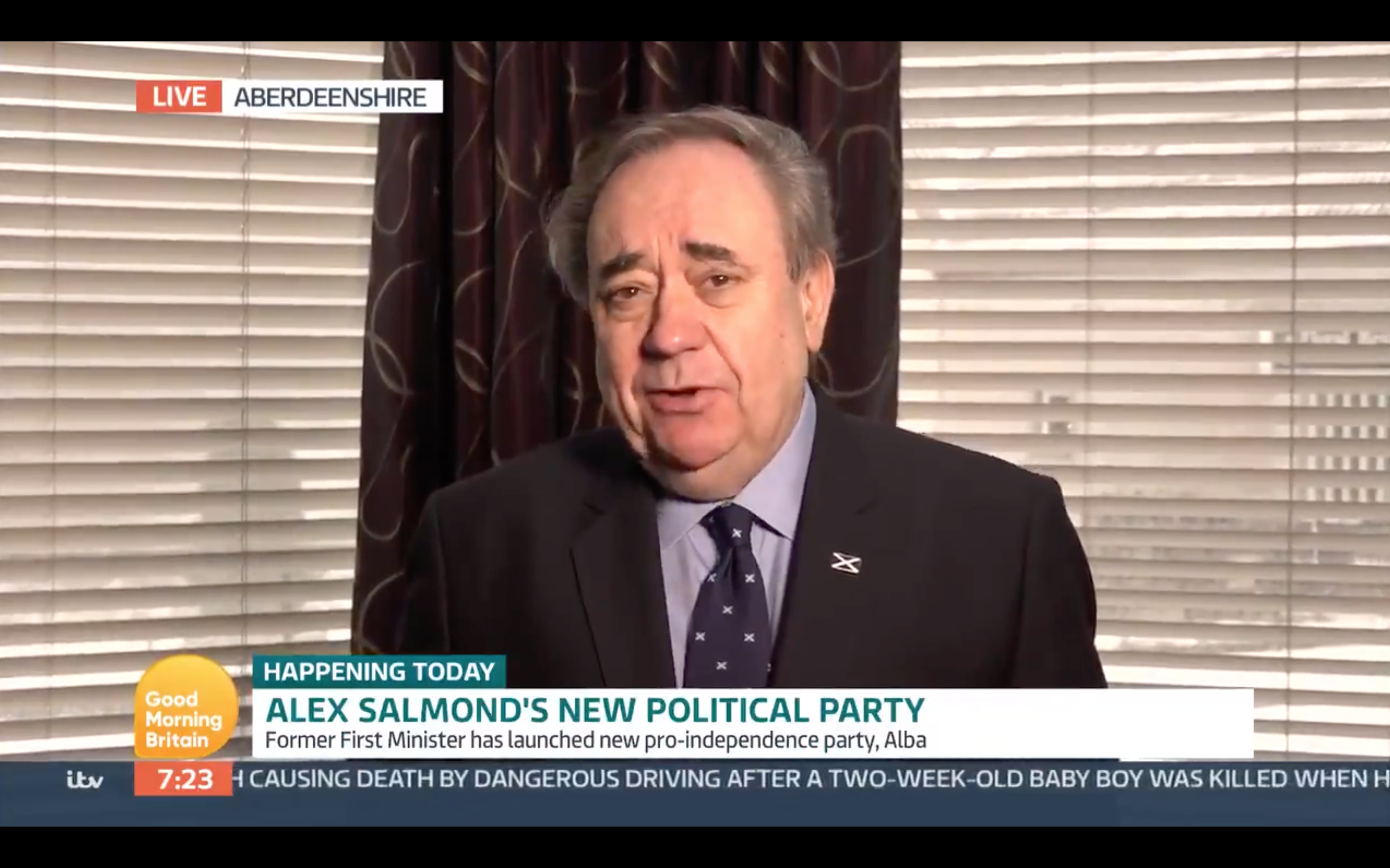 Kate Garraway divided viewers as she grilled Alex Salmond on GMB