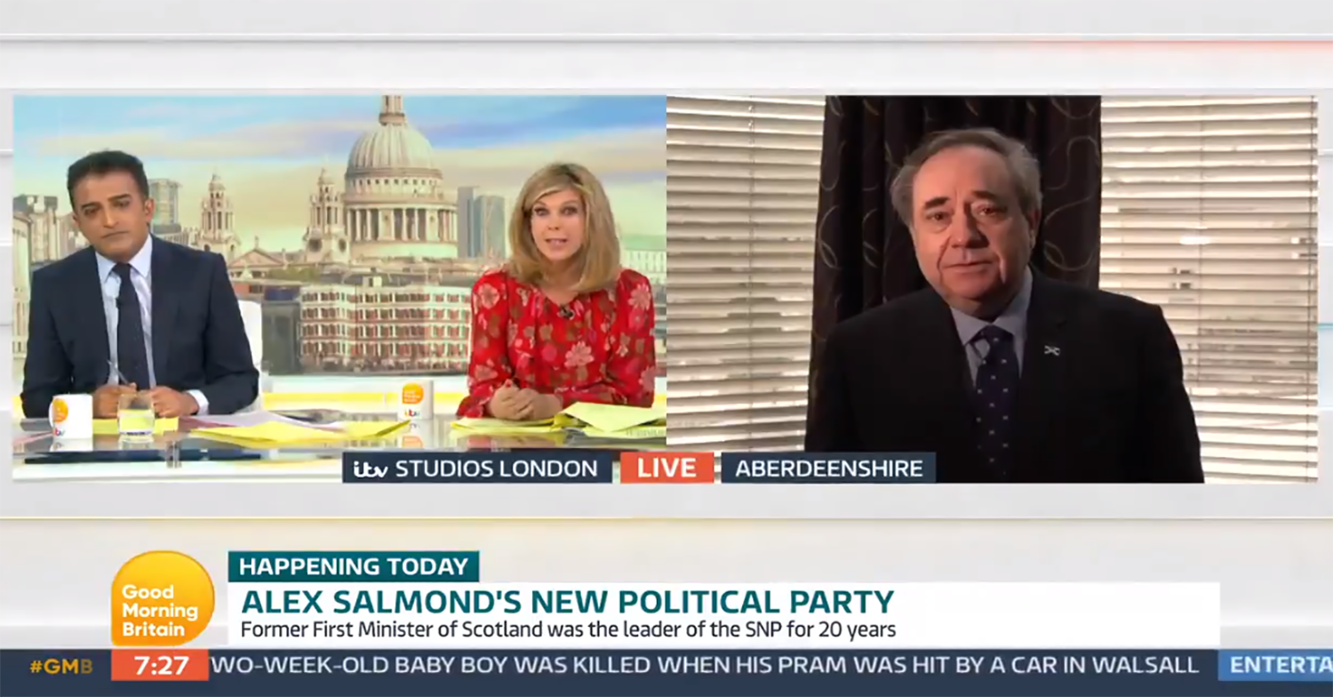 Kate Garraway on GMB