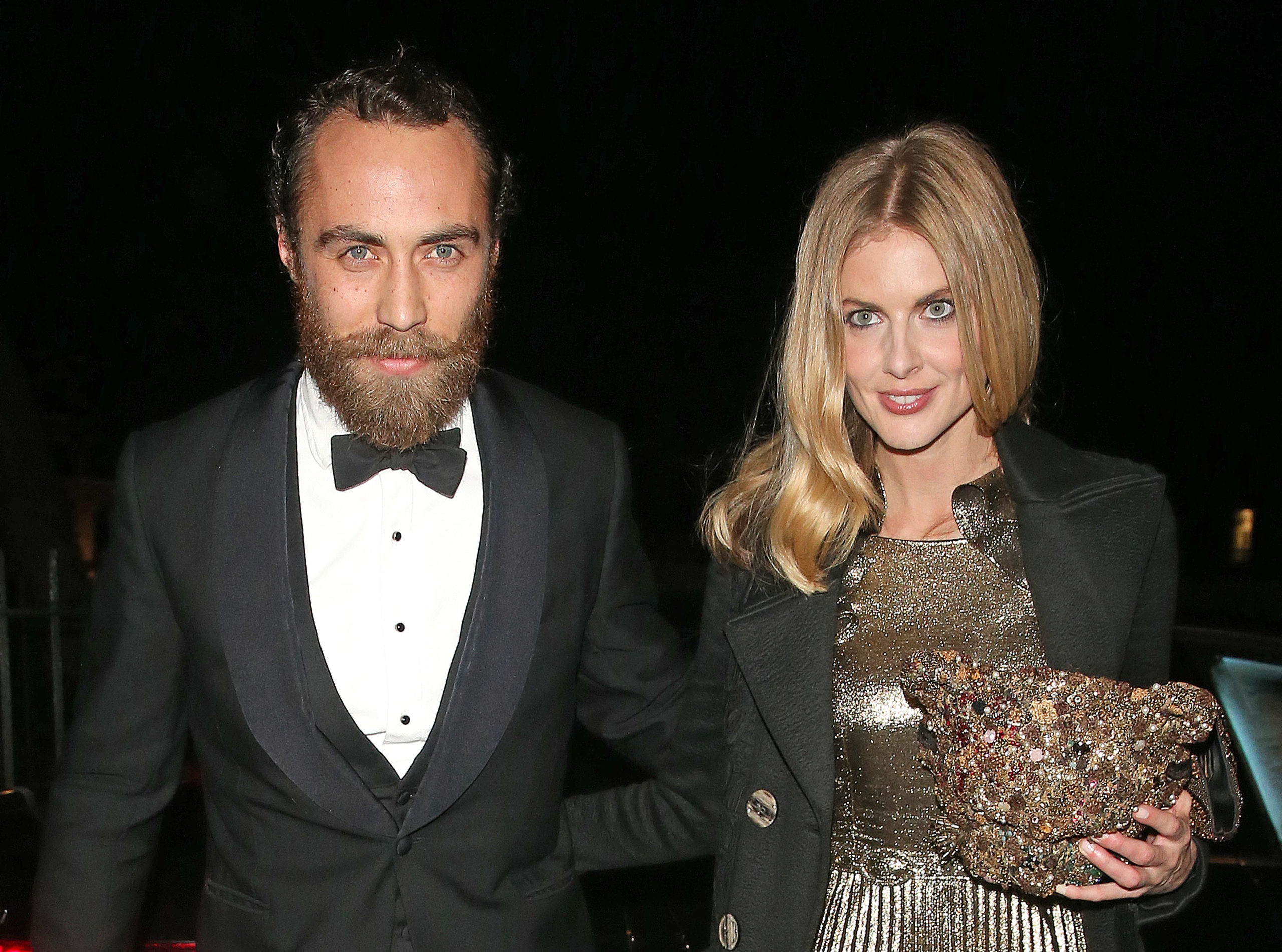 Donna Air and James Middleton