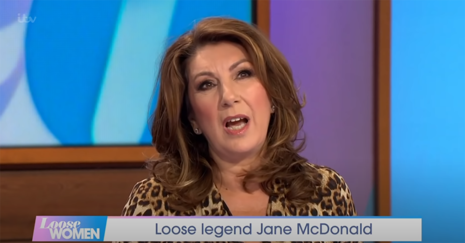 Jane McDonald on Loose Women