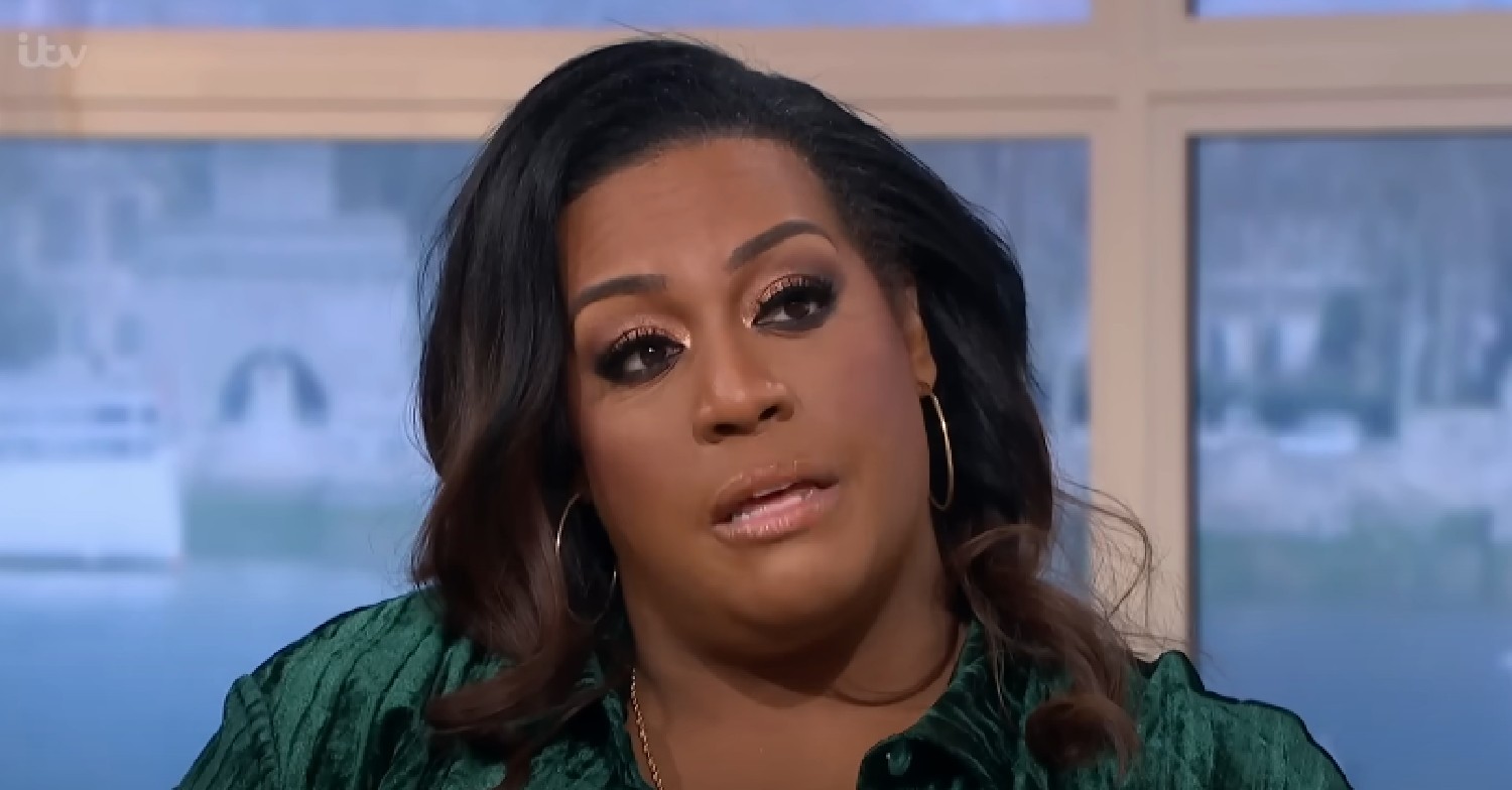 Alison Hammond talking on This Morning