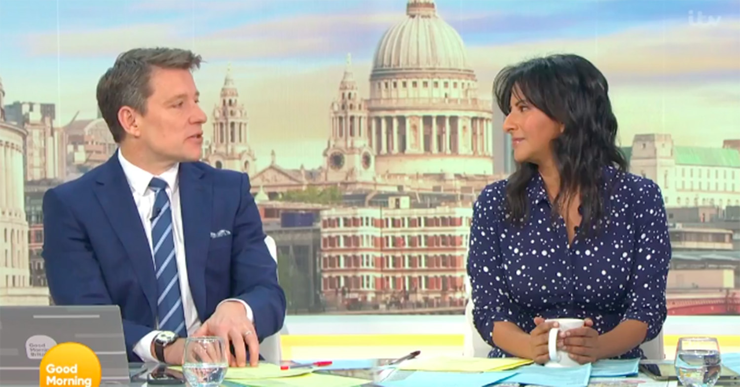 ben shephard and ranvir singh
