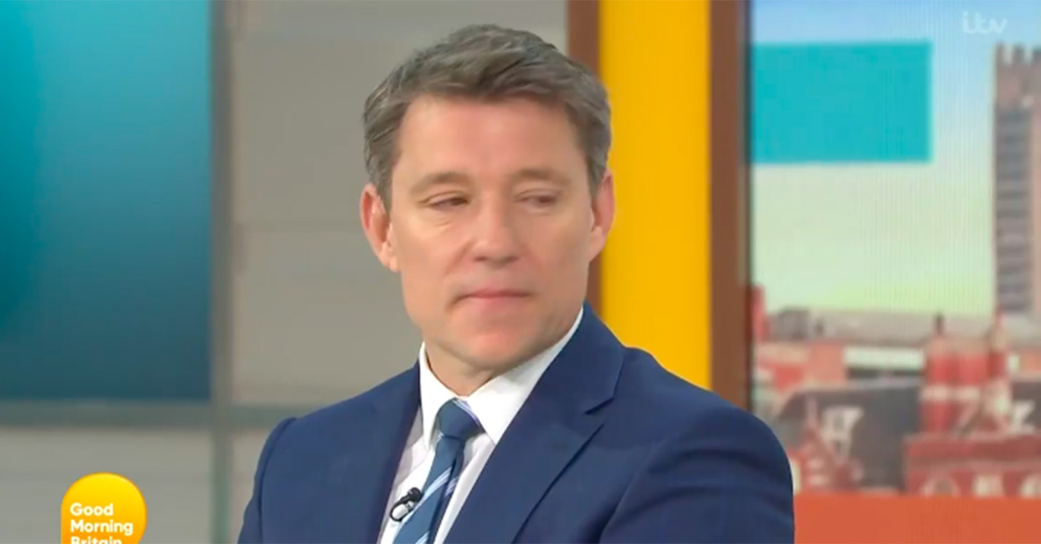 ben shephard tears