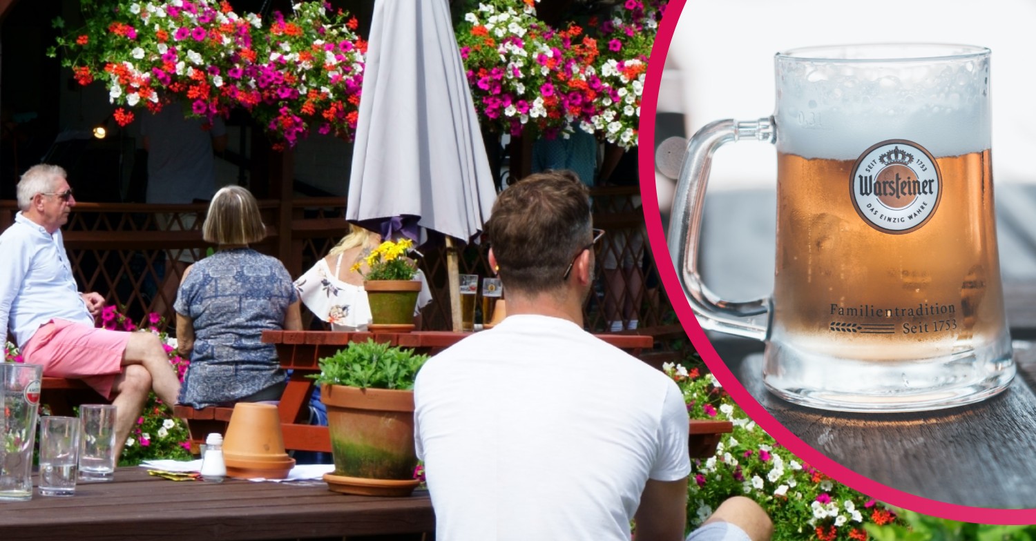 beer garden lockdown lift 2021