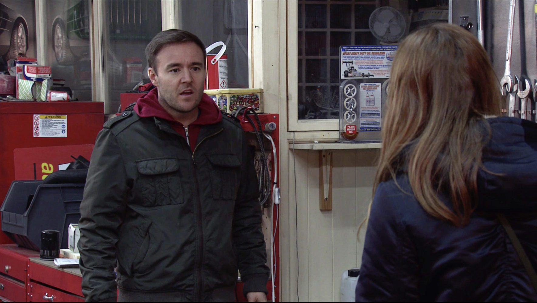 Coronation Street SPOILERS: Maria tells Tyrone to tell Fiz the truth (Credit: ITV)