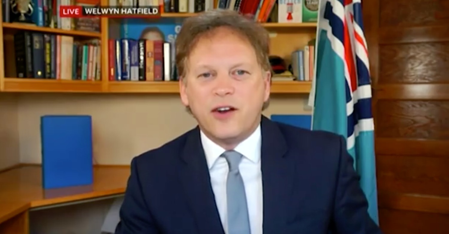 Transport Secretary on BBC Breakfast