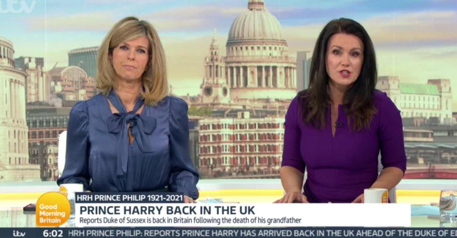 Kate Garraway talking about Derek 