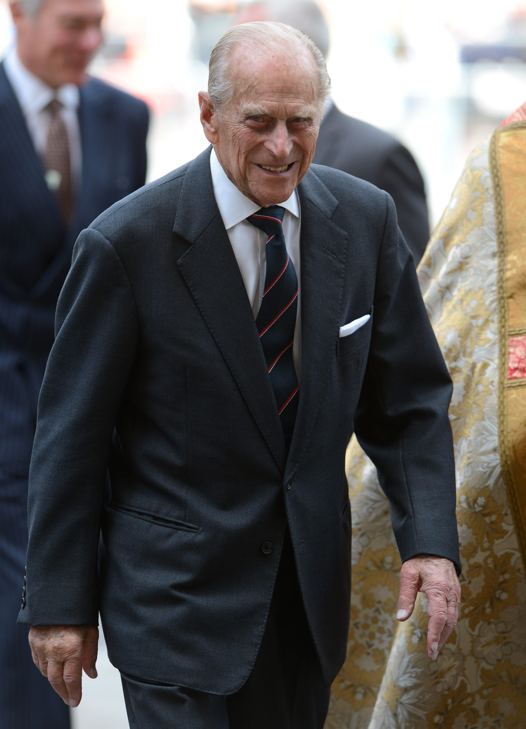 prince philip smiling