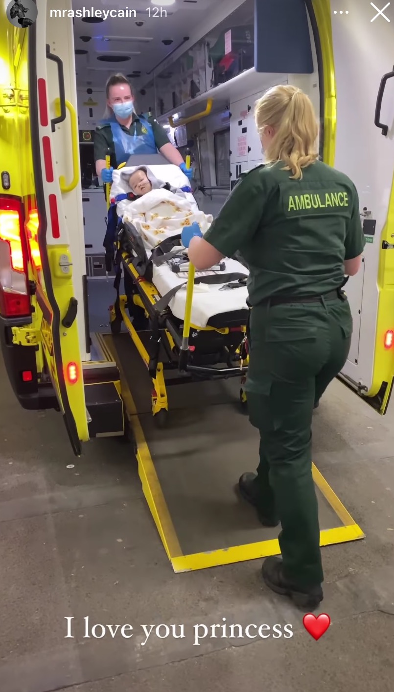 Ashley cain baby update