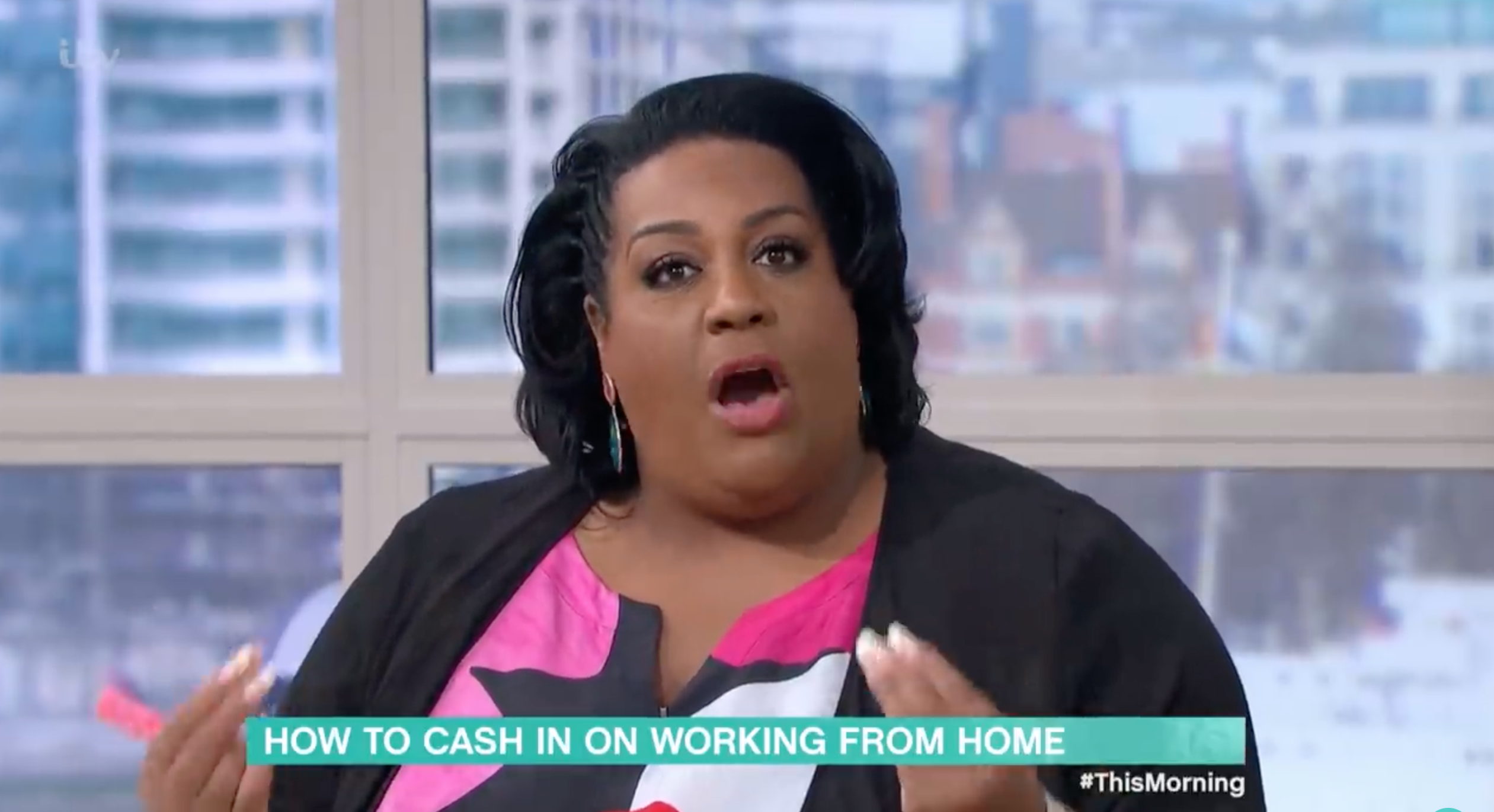 Alison hammond this morning