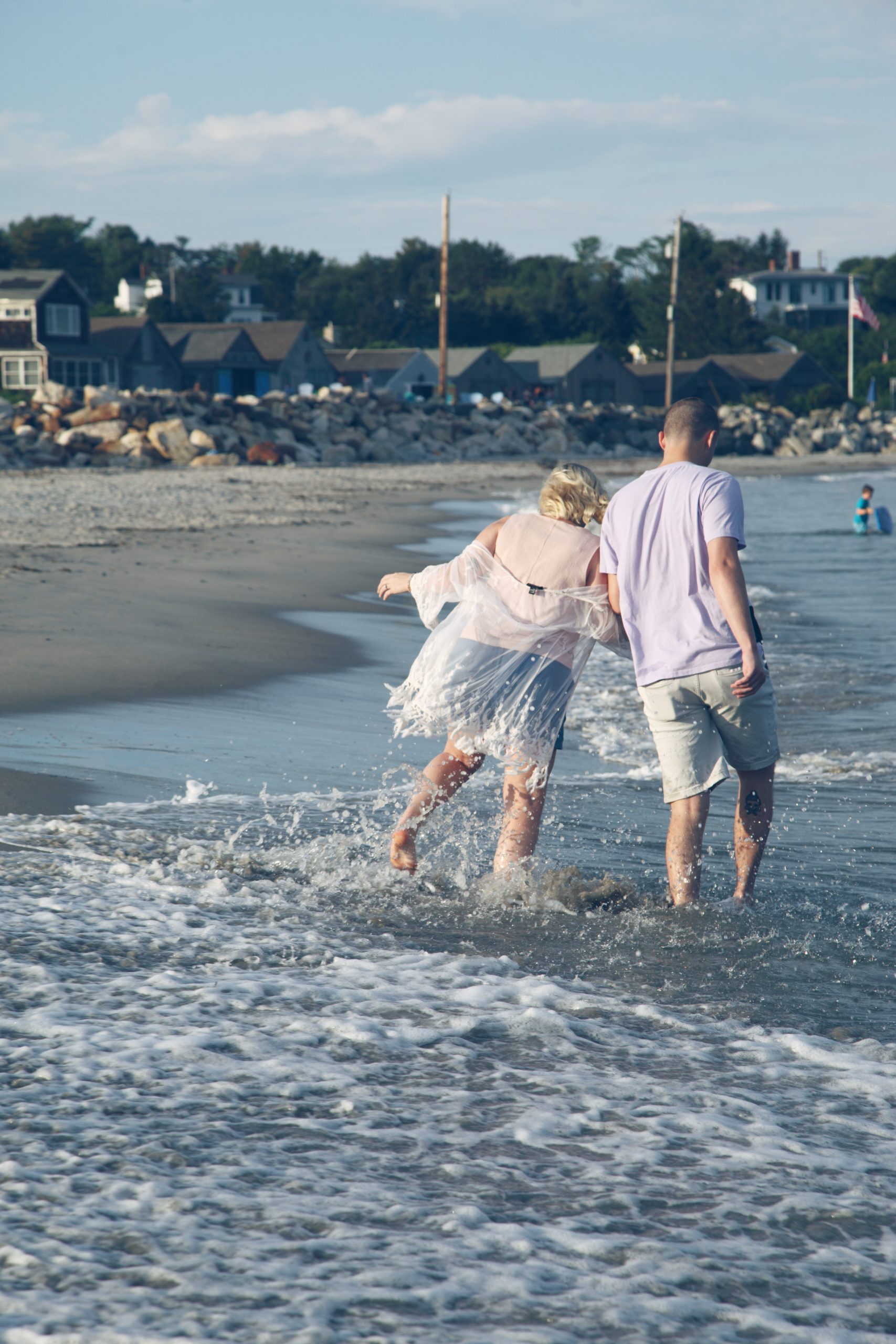 couple on the beach