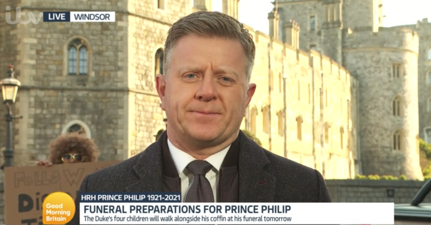 Chris Sharp on GMB today