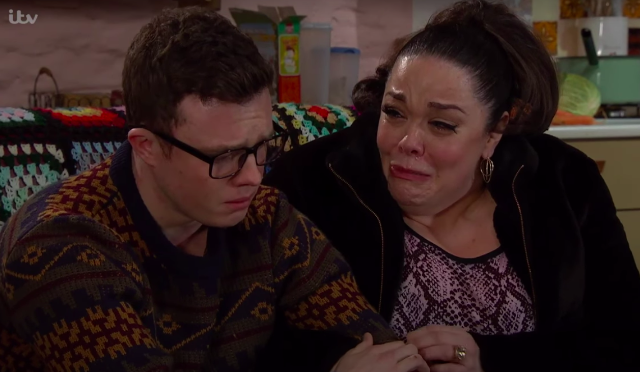 Mandy and Vinny Emmerdale