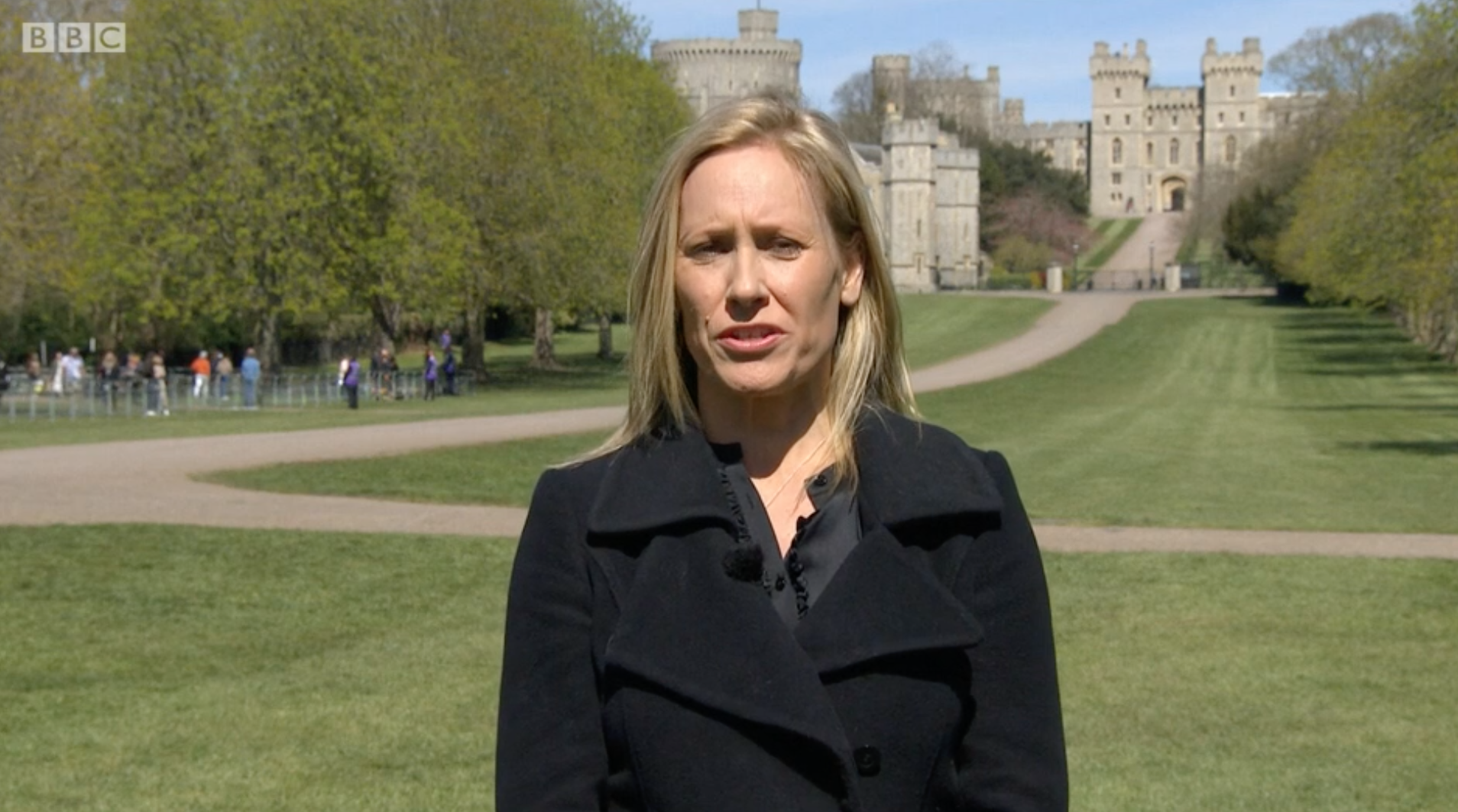 Sophie Raworth Prince Philip funeral