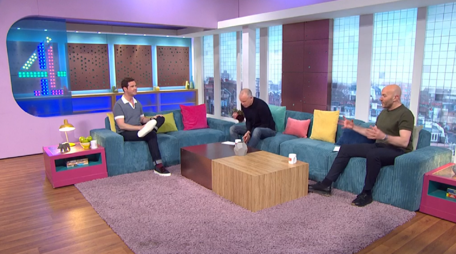 Jimmy Carr on Sunday Brunch today