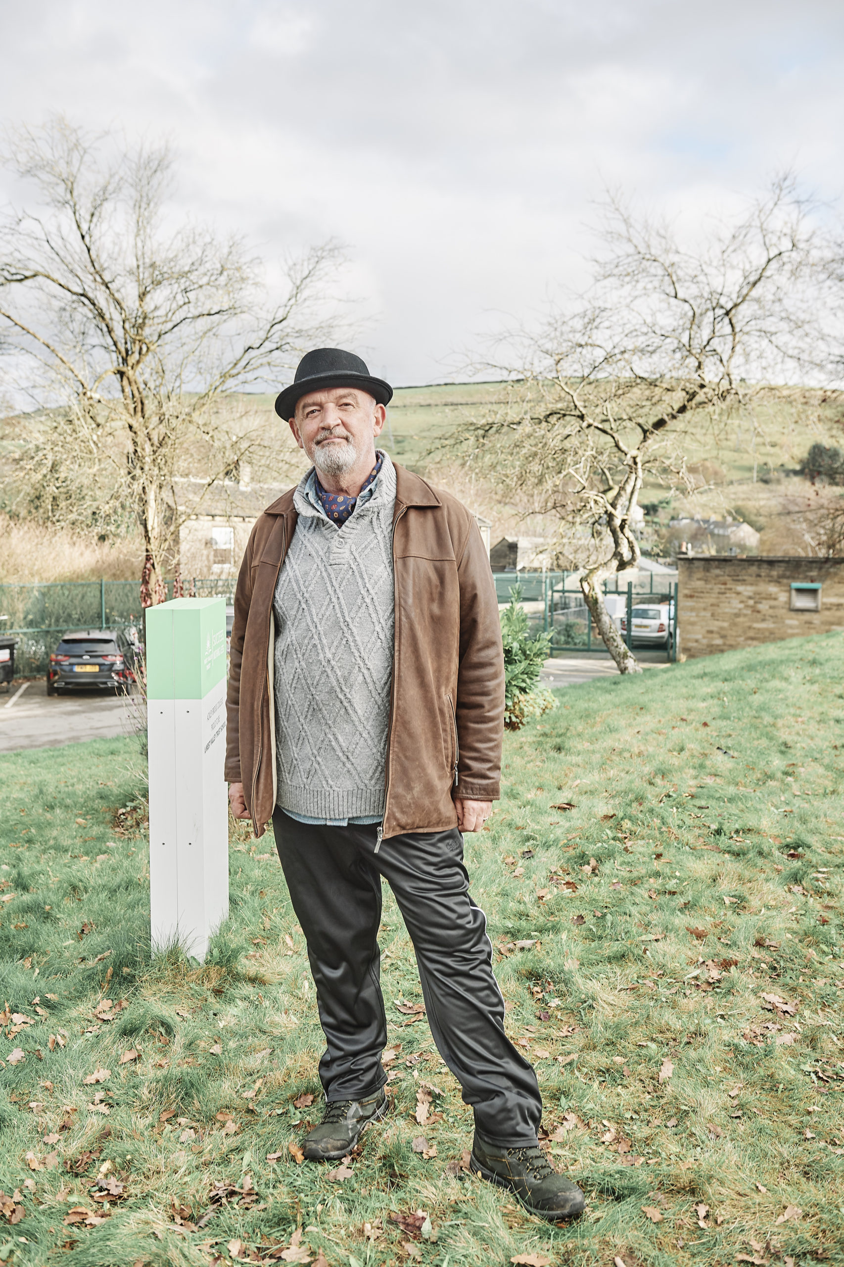 Connor McIntyre joins the cast of Ackley Bridge as Grandad Cooper (Credit: Channel 4 / Stuart Wood)