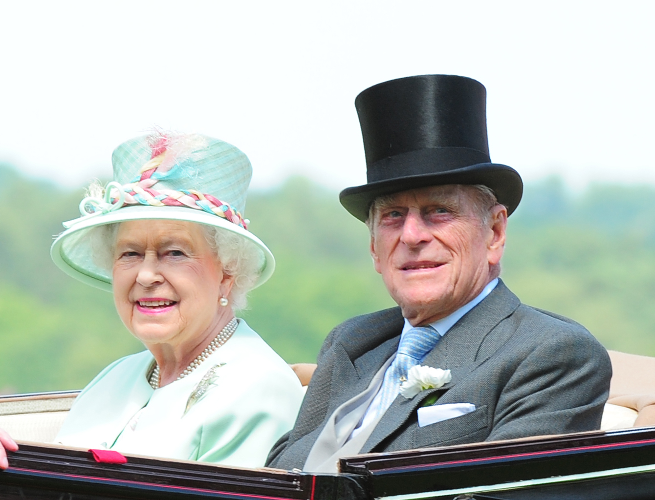 Prince Philip, Duke of Edinburgh, pictures with his wife in 2011 (Credit: Splash)