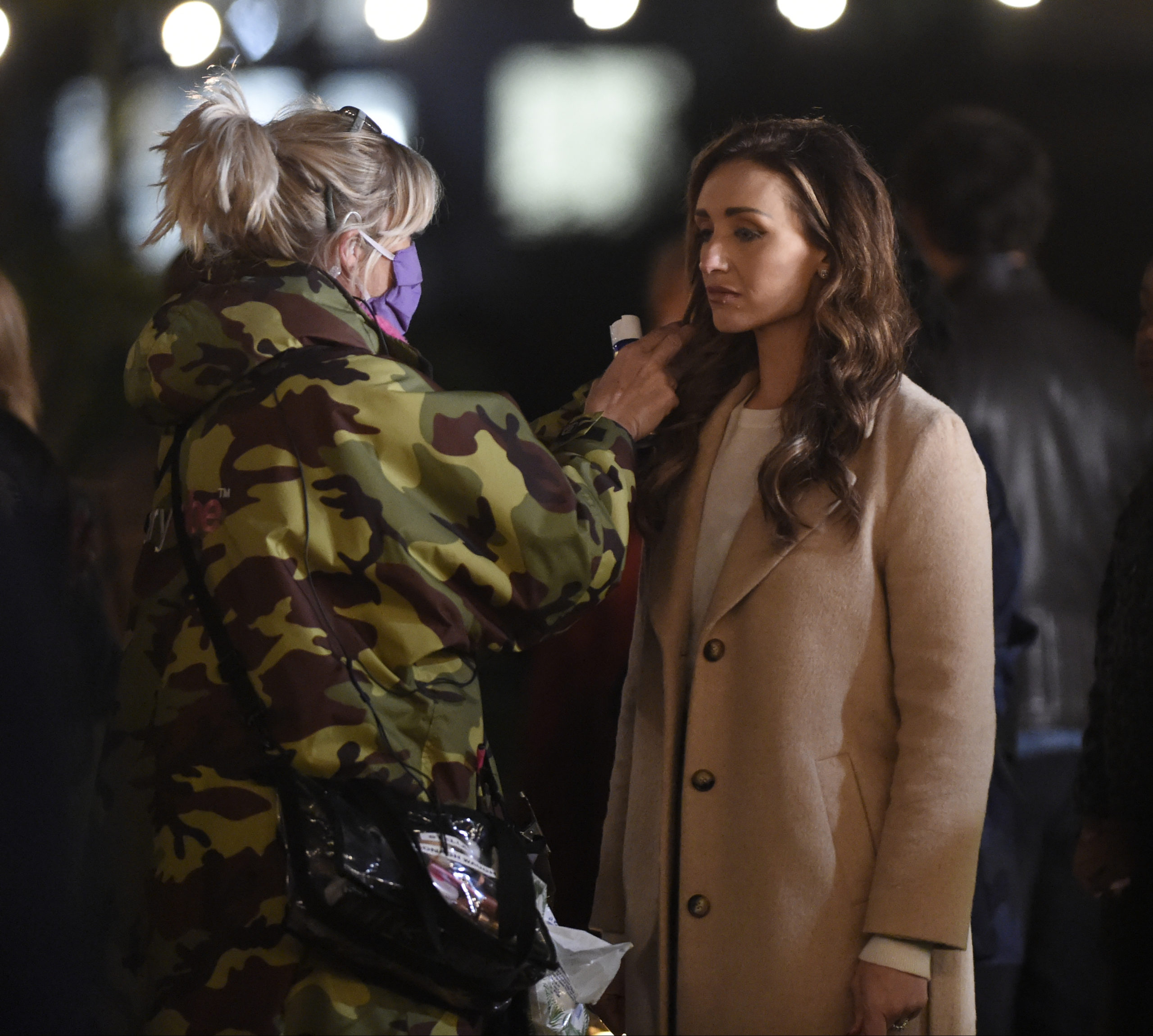 Catherine Tyldesley filmed Viewpoint in Manchester last year