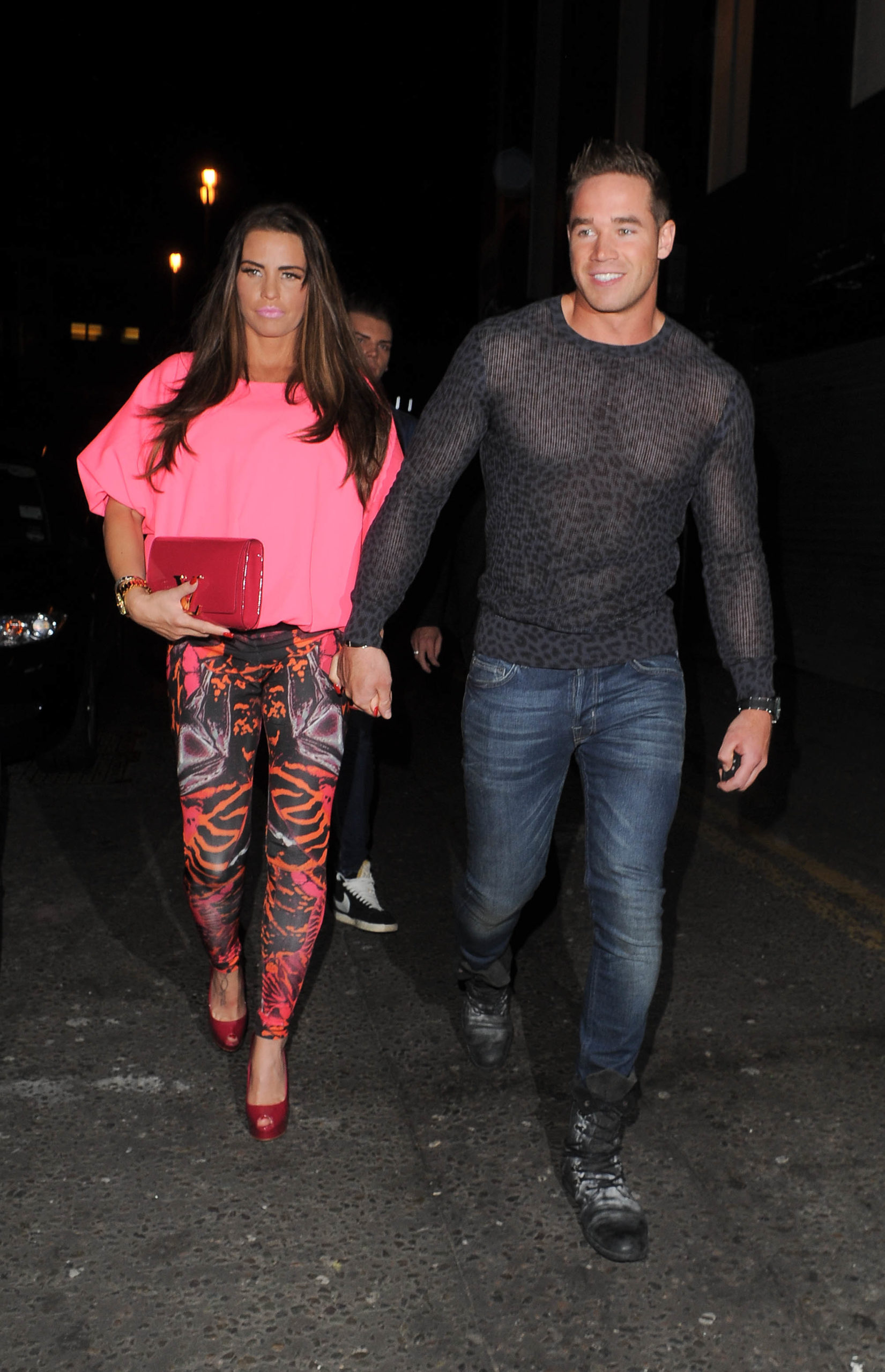 Katie Price with ex-husband Kieran Hayler
