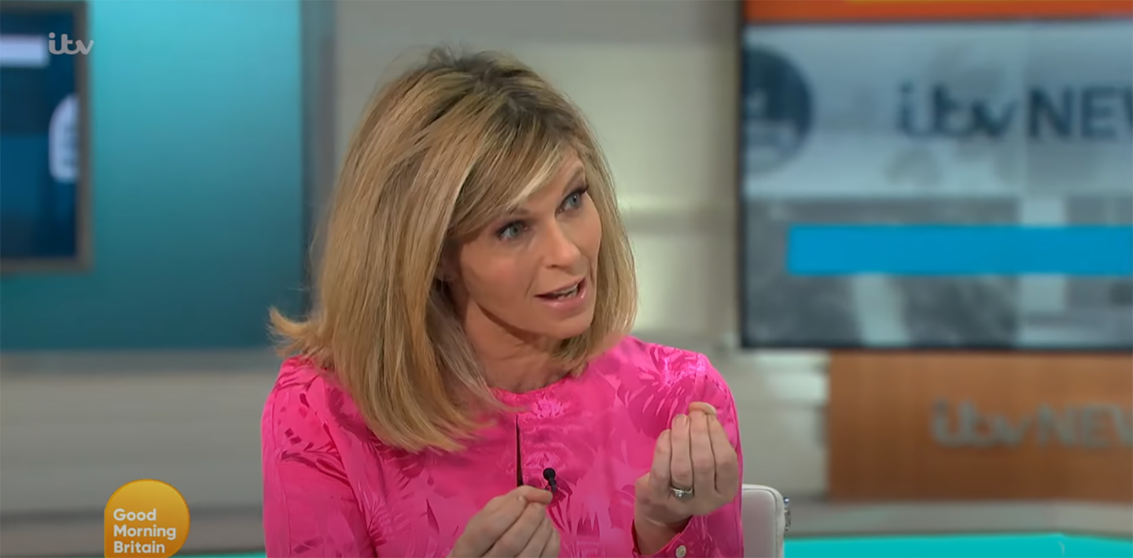 Kate Garraway gives update on husband Derek on GMB