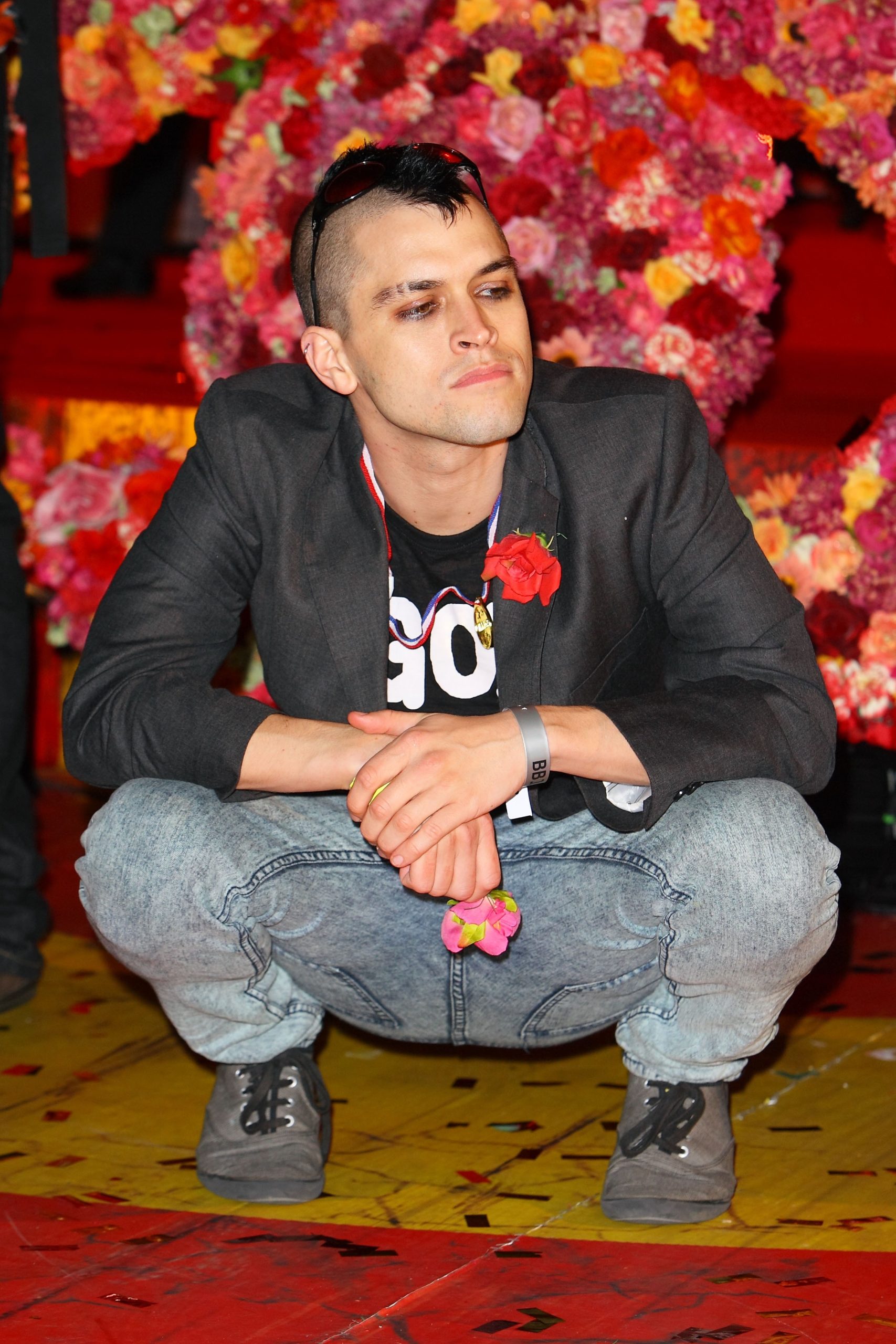 Pete Bennett at the big brother final