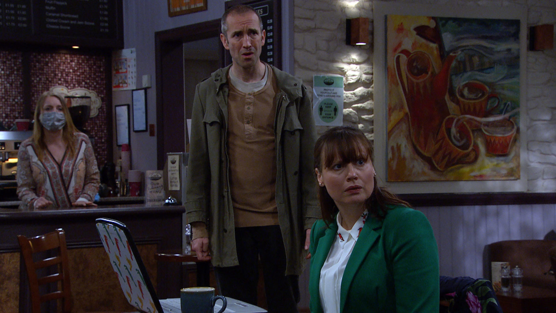 Sam and Lydia Dingle in Emmerdale