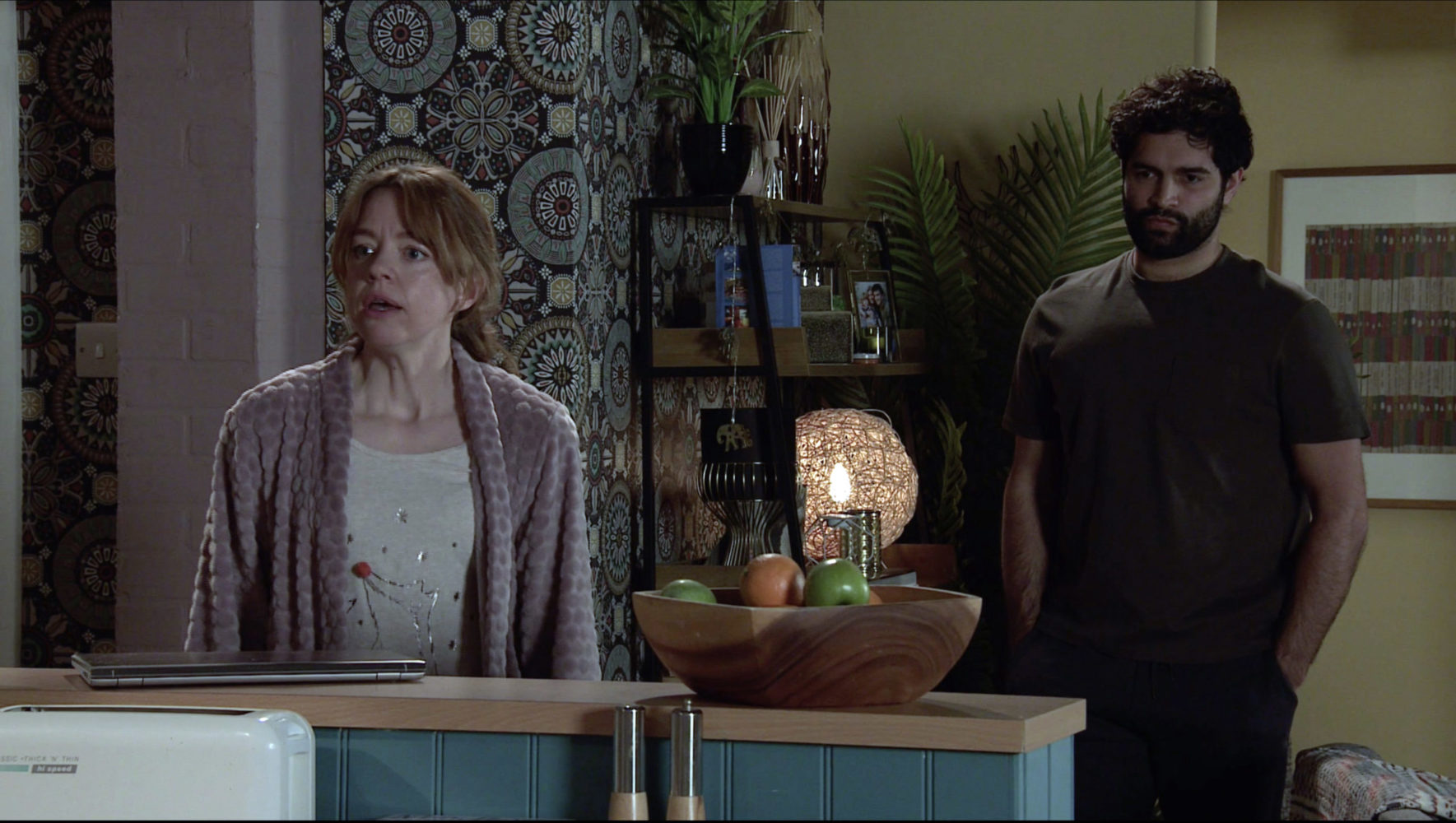 Toyah and Imran started fostering Kelly a few weeks ago