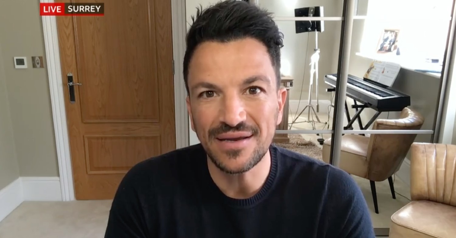 Peter Andre on BBC Breakfast