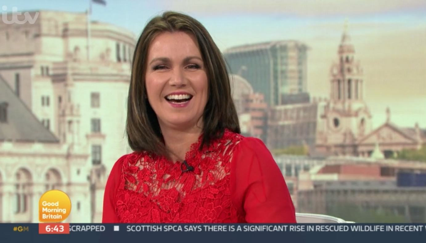 Susanna Reid admitted she put on weight during lockdown