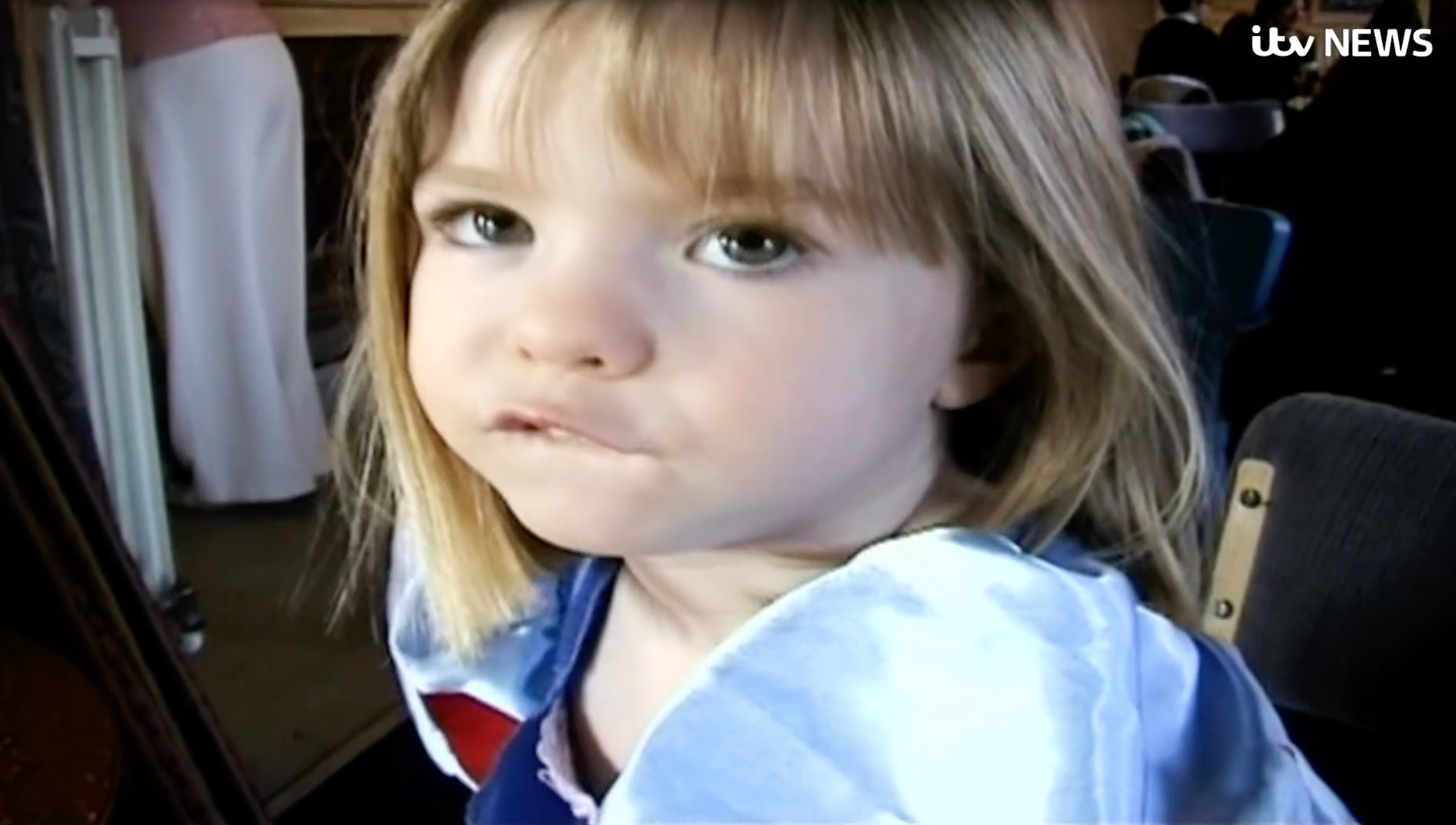 madeleine mccann in a princess costume