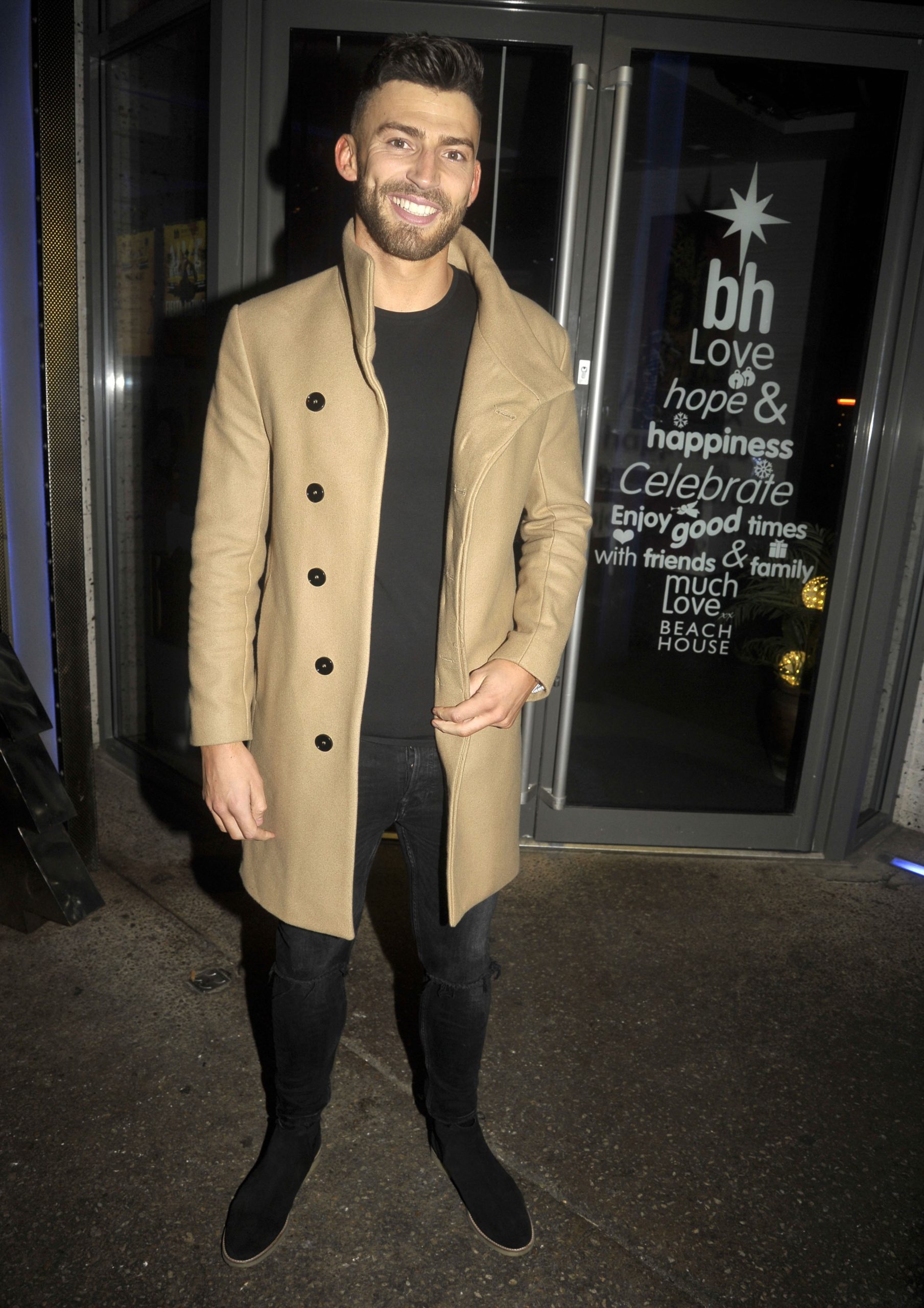 Jake Quickenden became a father in February to baby son Leo