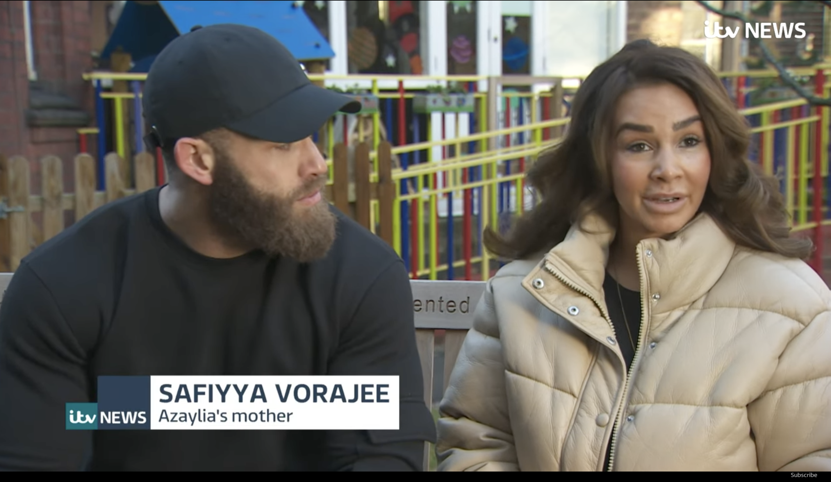 Parents Ashley Cain Ashley and Safiyya Vorajee fought to keep Azaylia alive