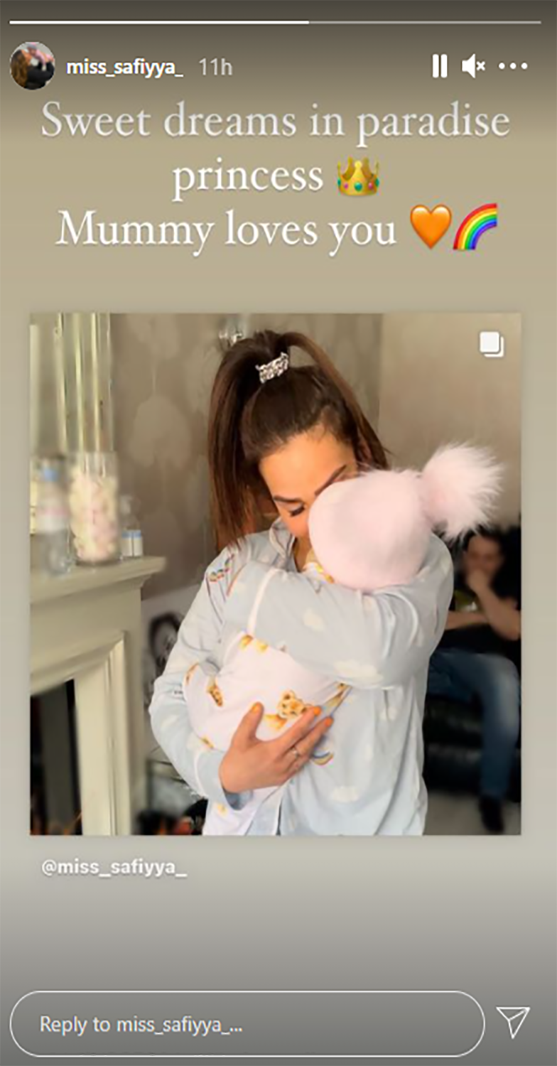 Ashley Cain’s partner Safiyya