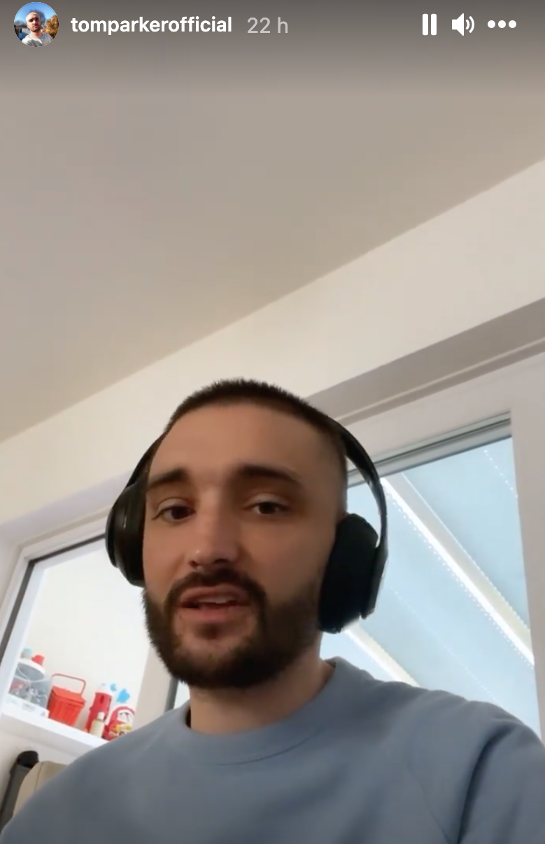 Tom Parker pays tribute to Azaylia Cain