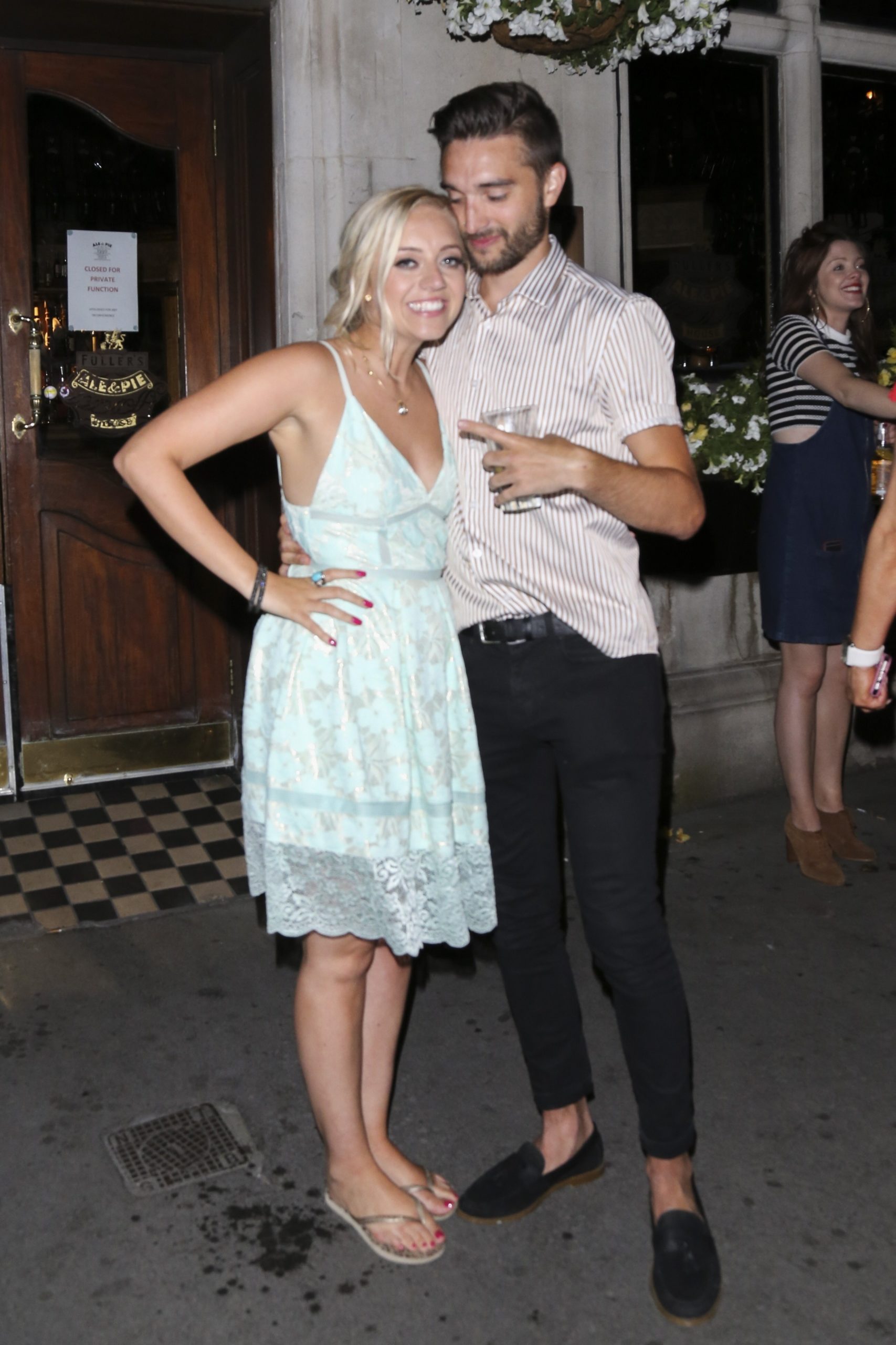 Tom Parker and wife Kelsey