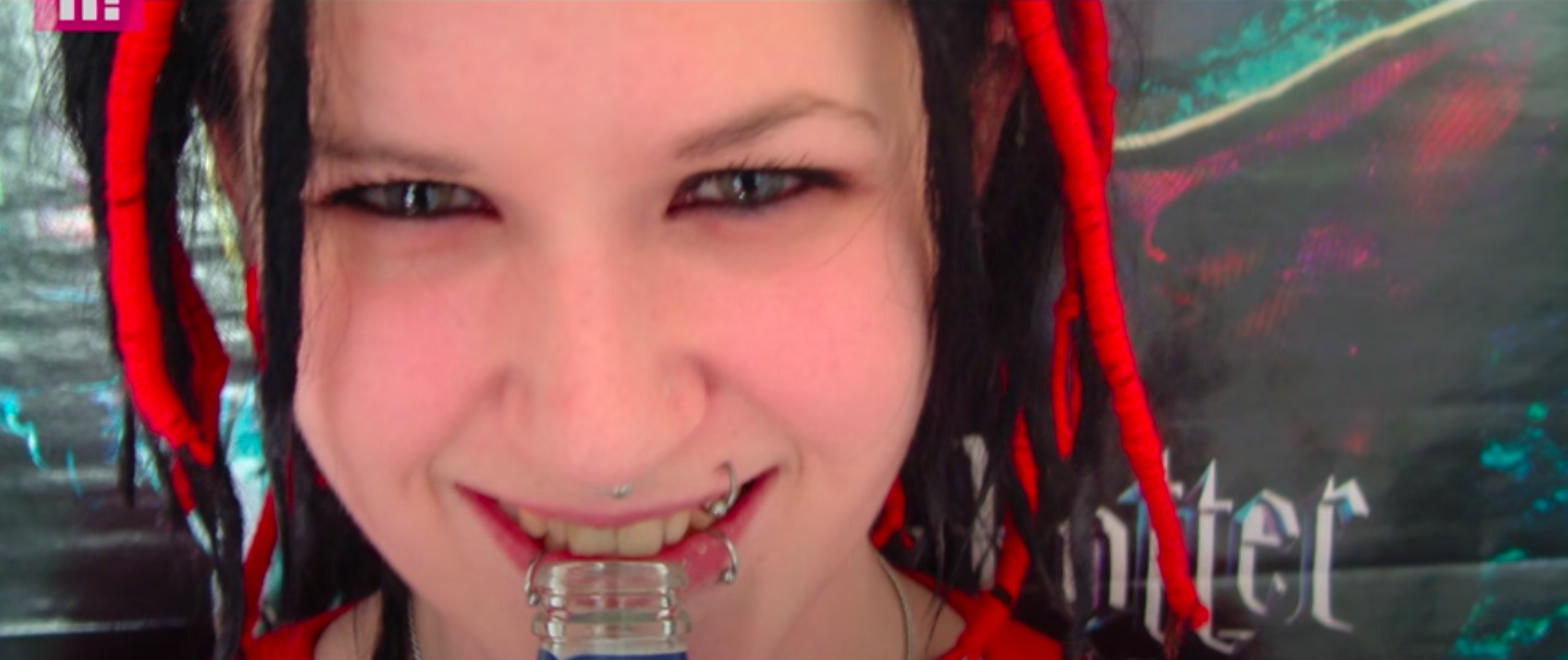 Sophie Lancaster before her tragic death