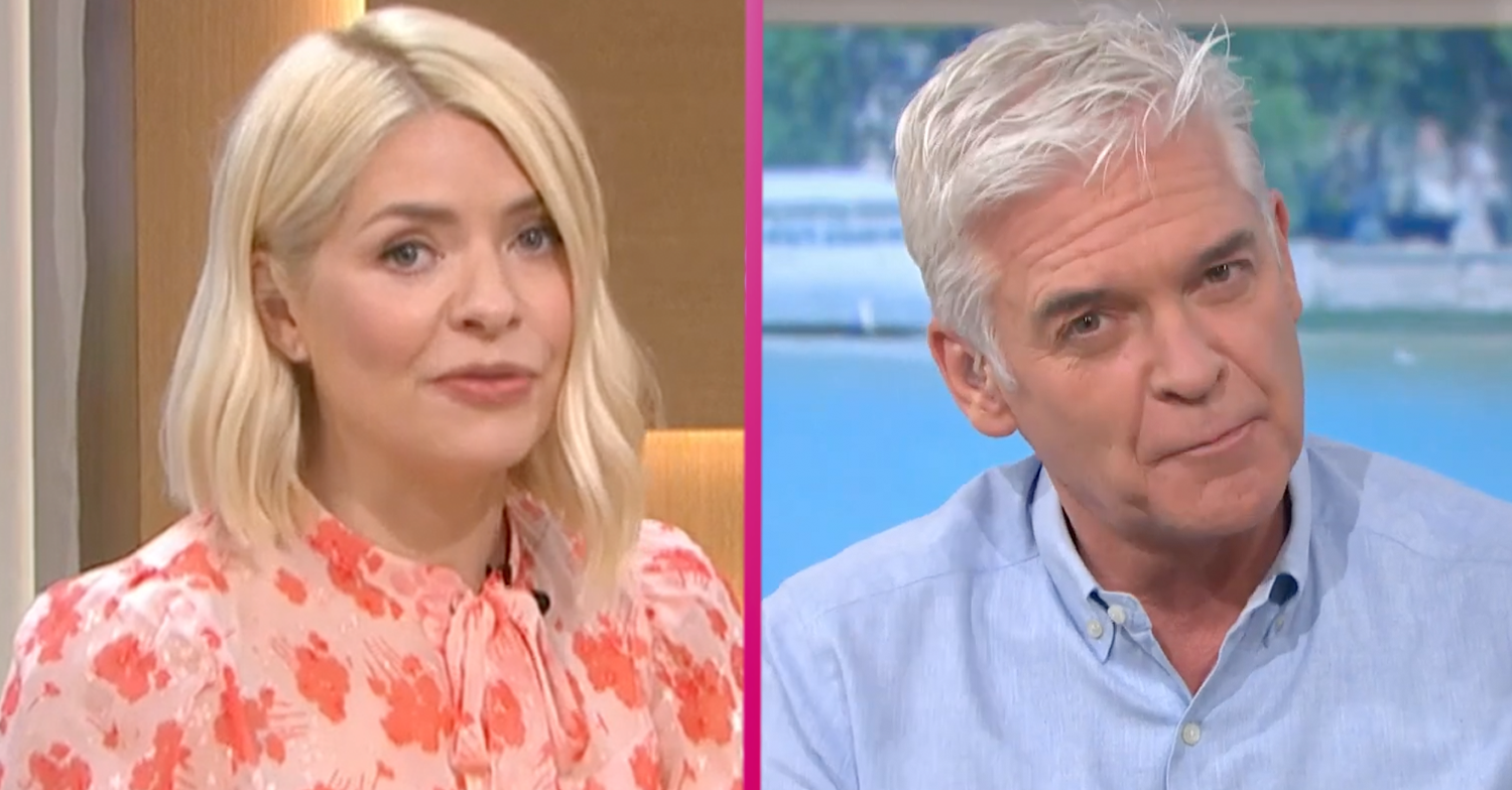 Phillip Schofield this morning