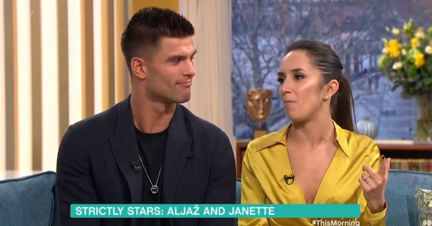 Strictly couple aljaz skorjanec and janette manrara