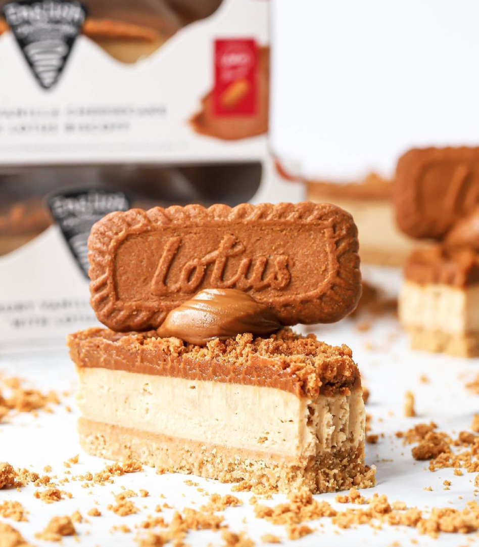 Lotus Biscoff Cheesecake slices launch at Sainsbury's and they're glorious