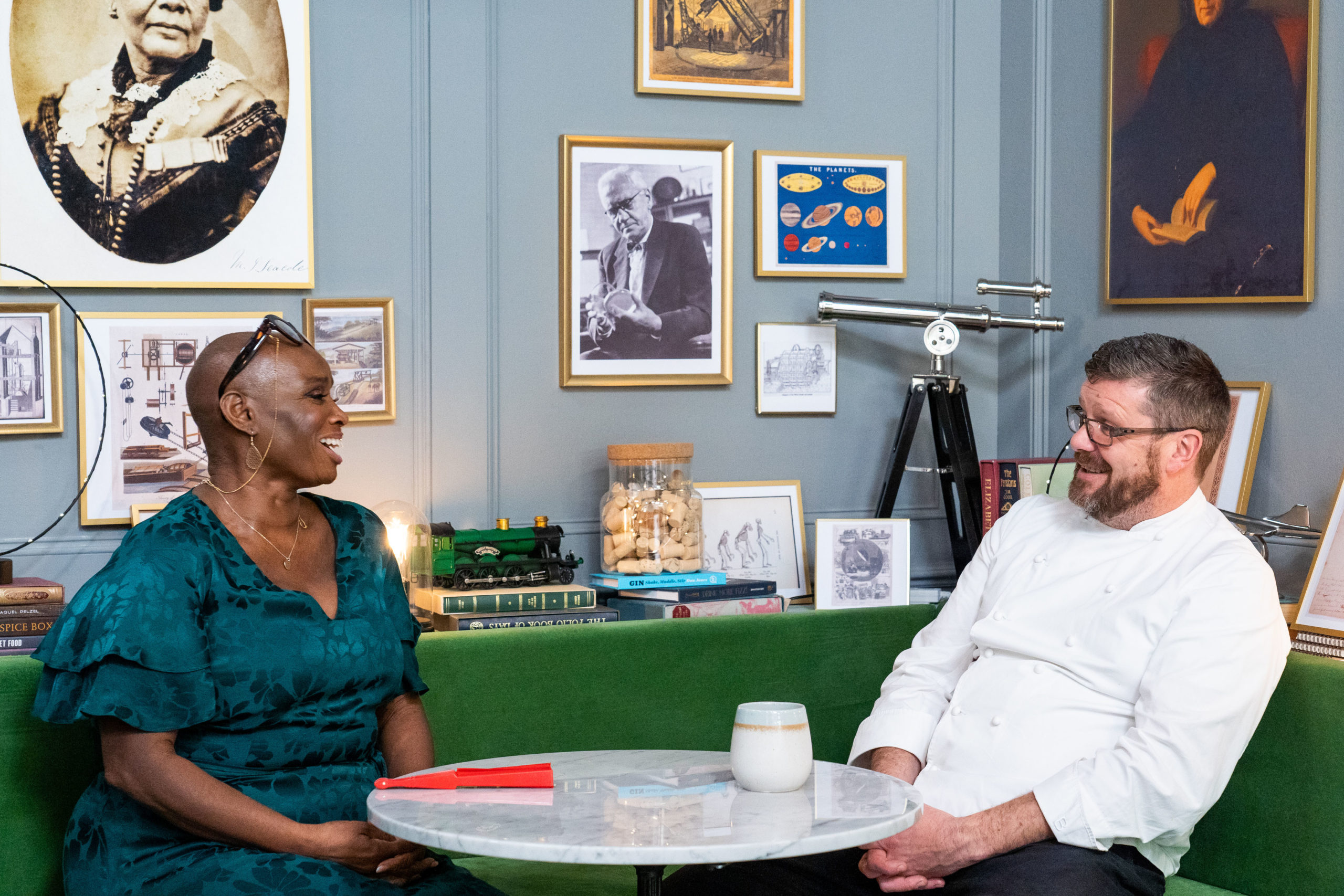 Daniel Clifford and Andi Oliver appear on Great British Menu on BBC Two