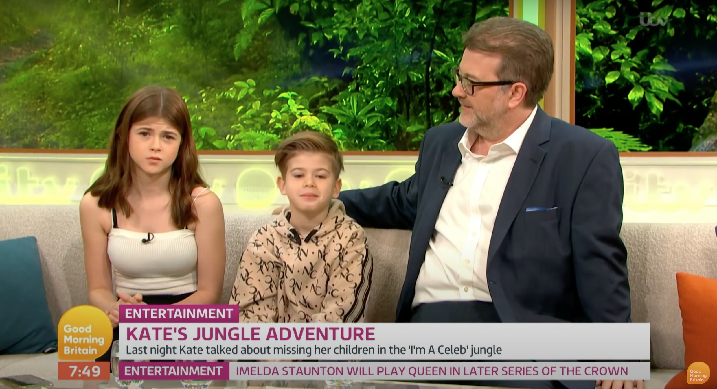 Darcey William and Derek draper